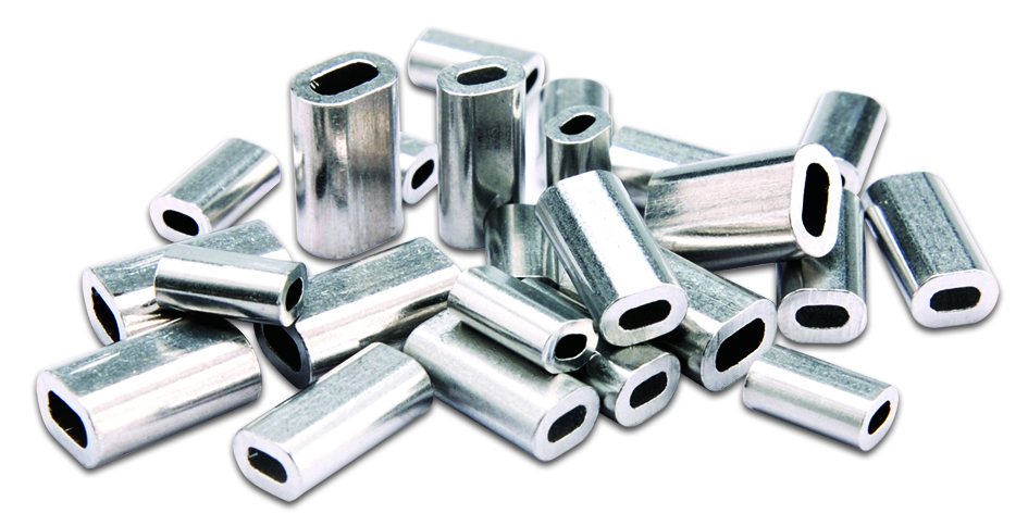 Agrafes de cuivre ou d'aluminium simple